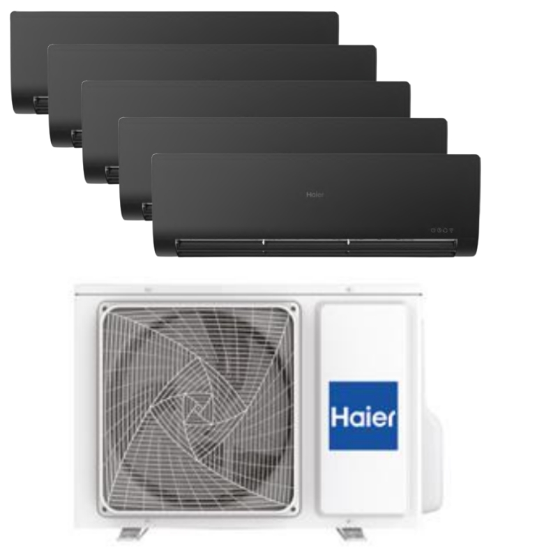 Haier Flexis Black Multi split 34000 btu spoljna + 5 x 7000 btu unutrasnje Haier Flexis Black Multi split 34000 btu spoljna + 5 x 7000 btu unutrašnje