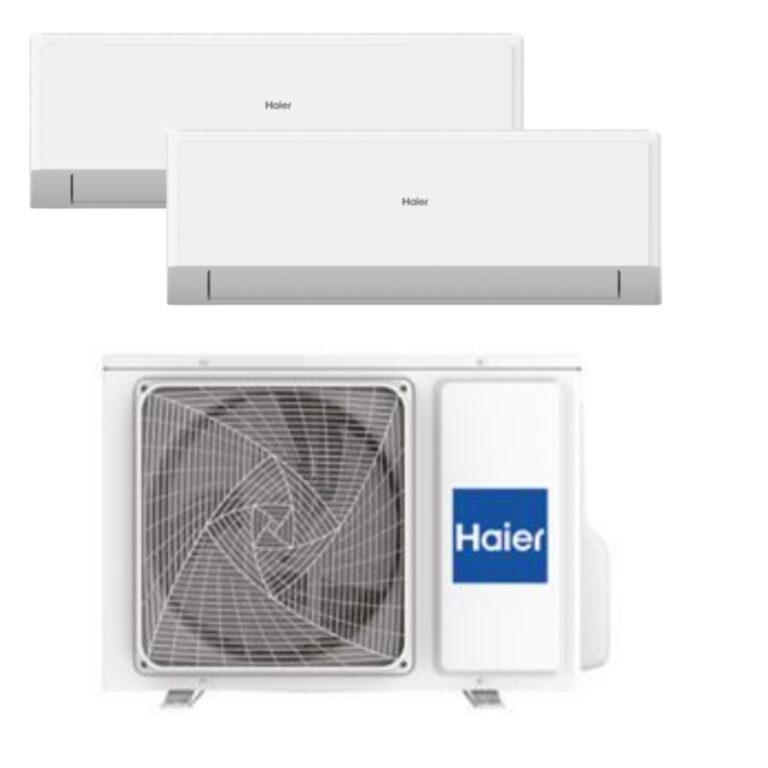 Haier revive plus multi split 24000 btu spoljna + 2 x 12000 btu unutrasnje