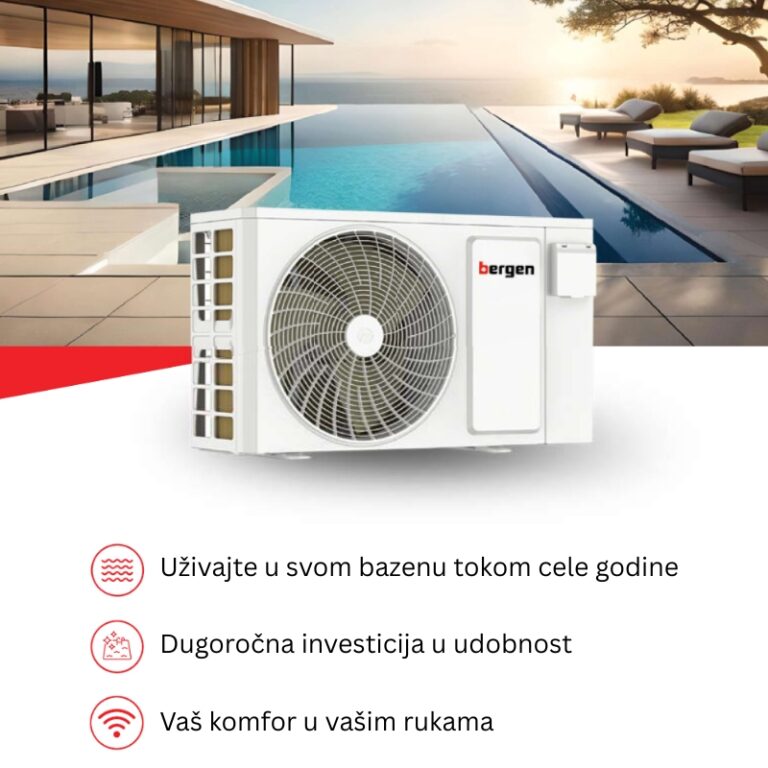 Bazenska toplotna pumpa Comfort Invictus Poll 18 (220v) Bergen
